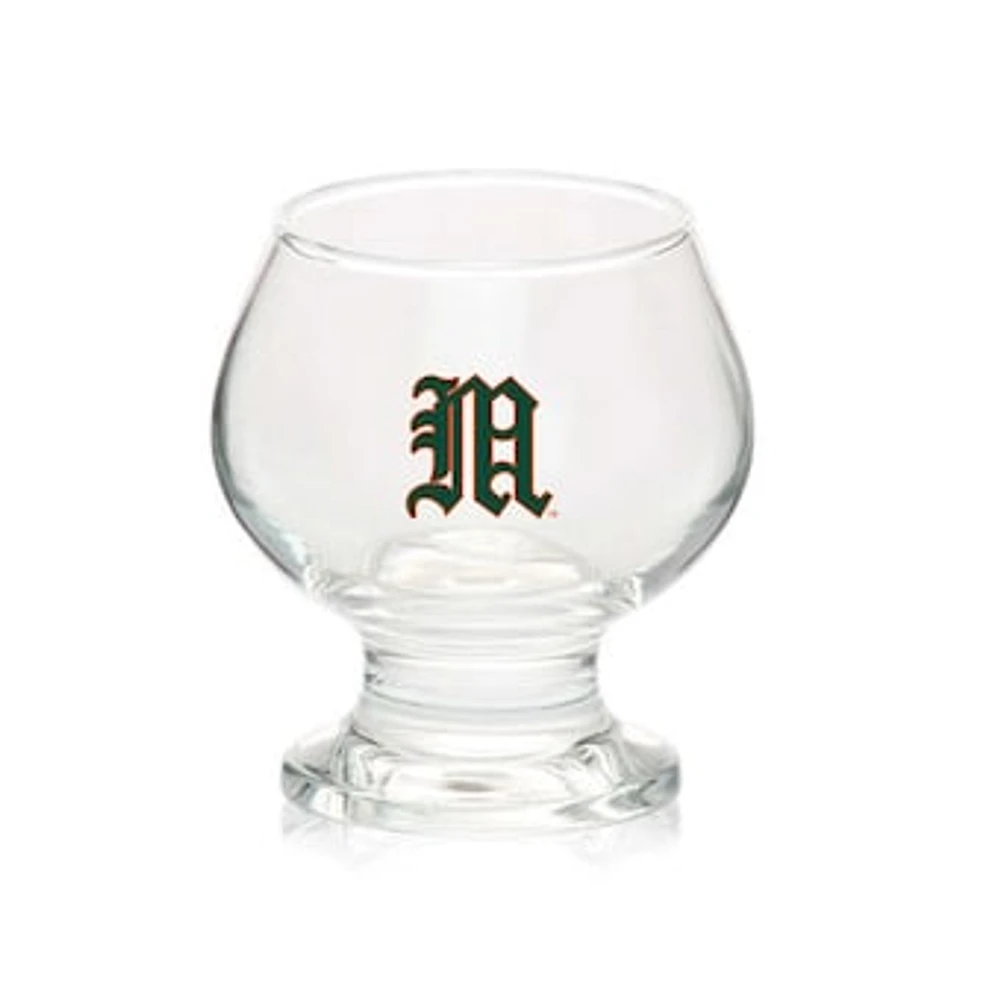 Miami Hurricanes 7oz. Balloon Glass