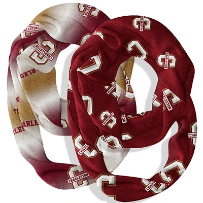 Vive La Fete  Charleston Cougars Two-Piece Infinity Scarves Set