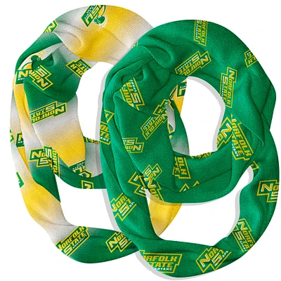Vive La Fete  Norfolk State Spartans Two-Piece Infinity Scarves Set