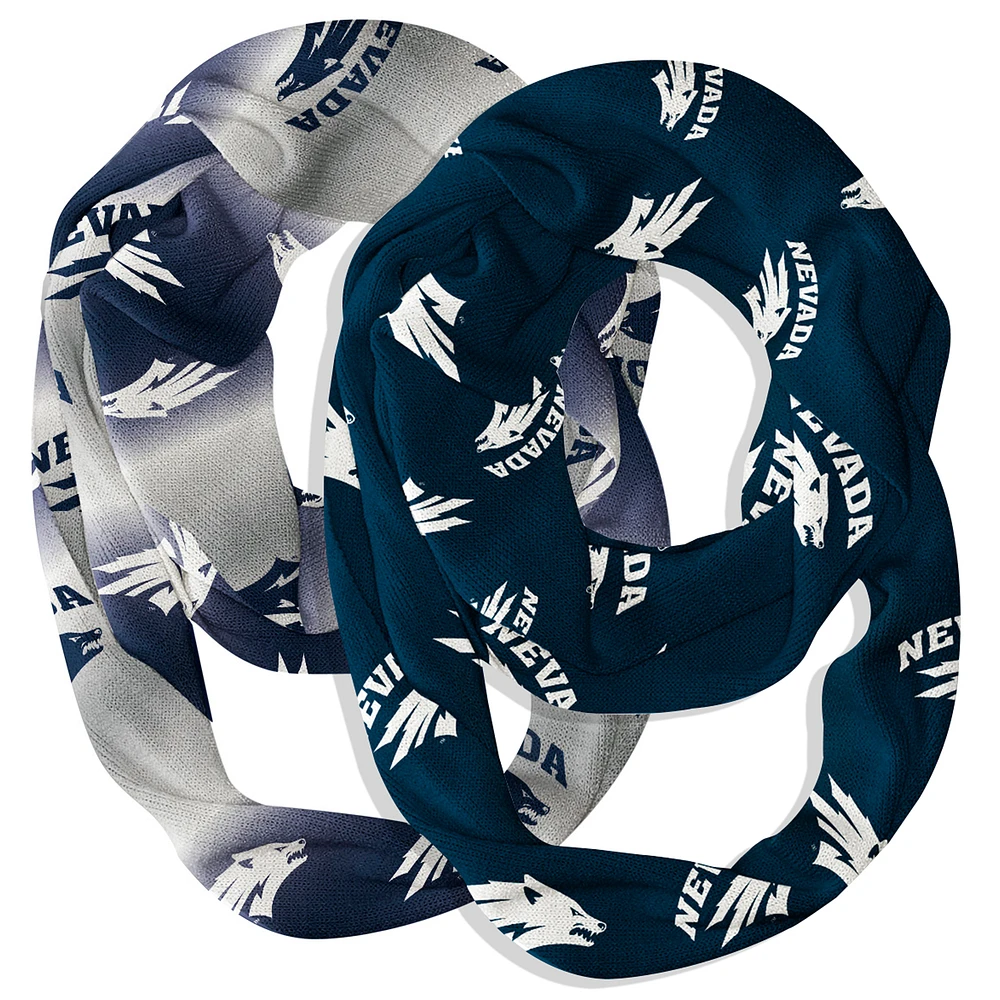 Vive La Fete Nevada Wolf Pack Two-Piece Infinity Scarves Set
