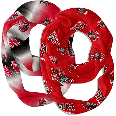 Vive La Fete  Tampa Spartans Two-Piece Infinity Scarves Set