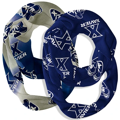 Vive La Fete  Xavier Musketeers Two-Piece Infinity Scarves Set