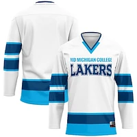 Men's GameDay Greats White Mid Michigan College Hockey Jersey