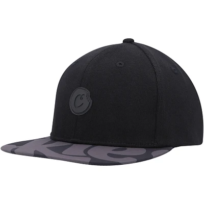 Men's Cookies Clothing Black Continental Snapback Hat