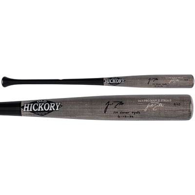 J.T. Realmuto Philadelphia Phillies Autographed Old Hickory Bat with "1st Career Cycle 6-12-23" Inscription - Limited Edition of 10