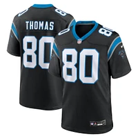 Men's Nike Ian Thomas Black Carolina Panthers Team Game Jersey