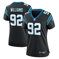 Women's Nike Raequan Williams Black Carolina Panthers Team Game Jersey