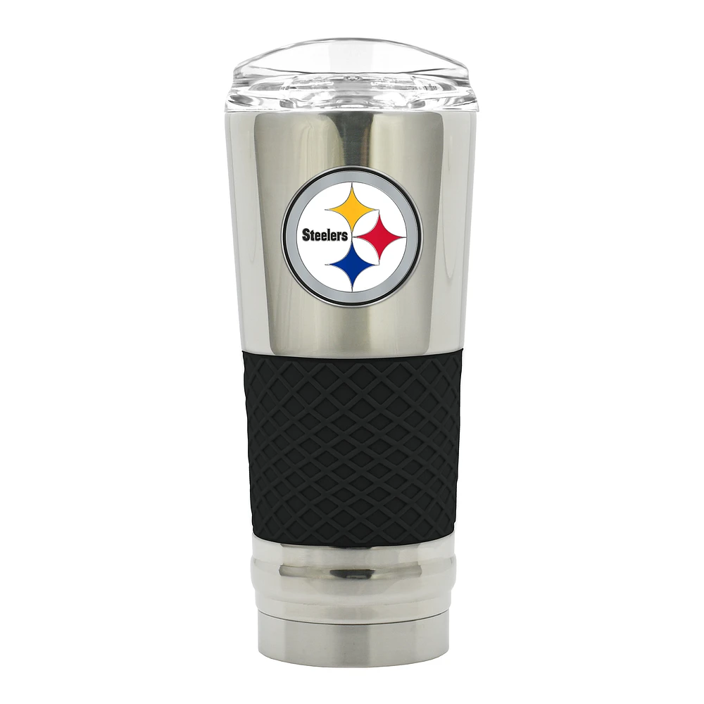 Pittsburgh Steelers 24oz. Chrome Draft Tumbler