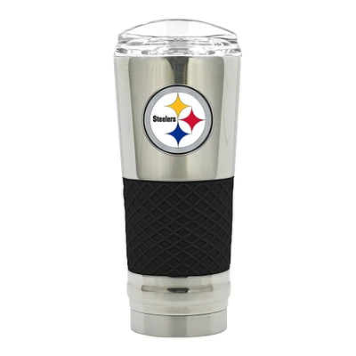 Pittsburgh Steelers 24oz. Chrome Draft Tumbler
