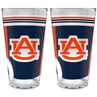 Auburn Tigers Two-Piece 16oz. Pint Glass Set