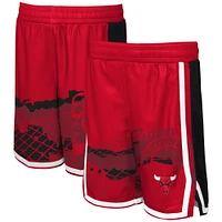 Youth Red Chicago Bulls Fade Away Shorts