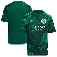 Youth adidas  Green New York City FC 2023 The Parks Replica Jersey