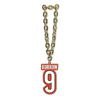 MOJO Joe Burrow Cincinnati Bengals Player Fan Chain Necklace