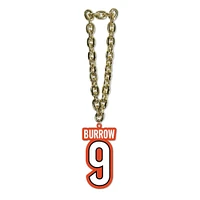 MOJO Joe Burrow Cincinnati Bengals Player Fan Chain Necklace