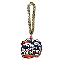 MOJO Denver Broncos Slogan Fan Chain Necklace