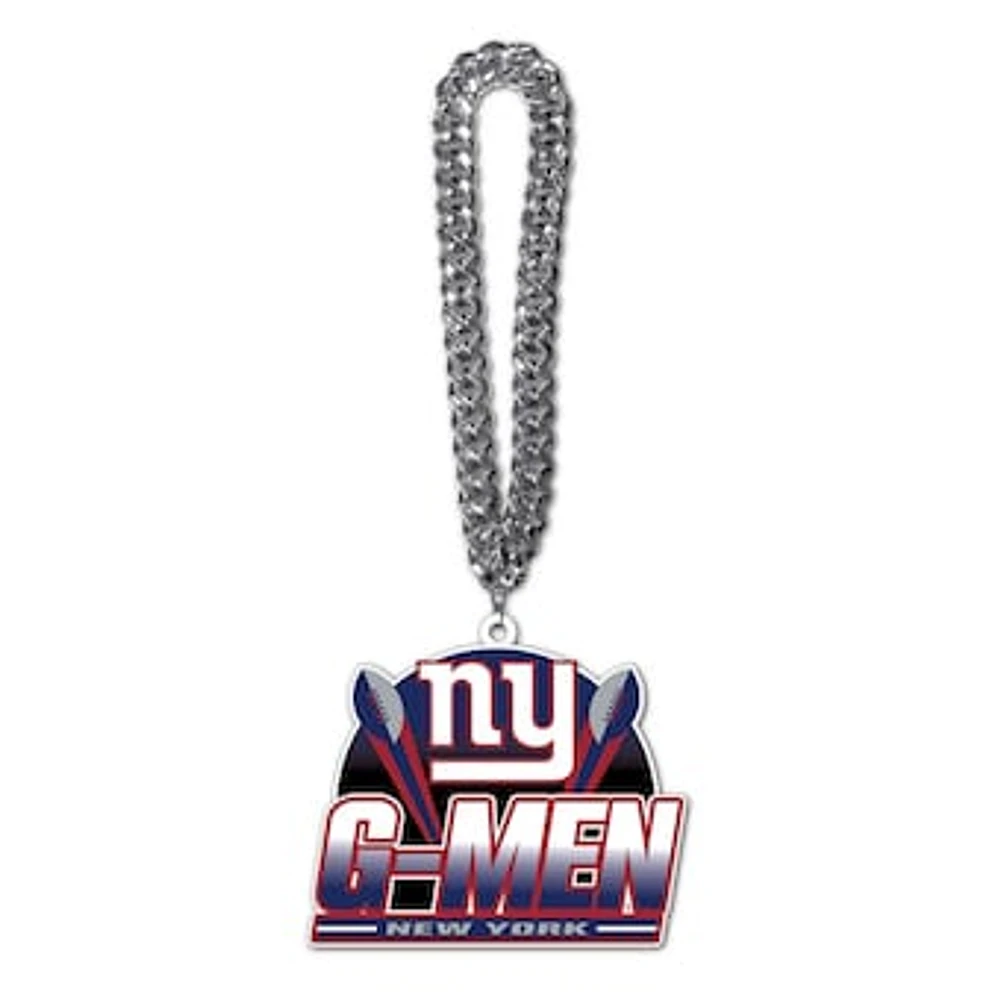 MOJO New York Giants Slogan Fan Chain Necklace