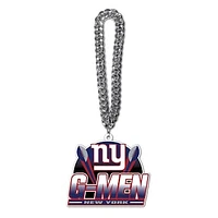 MOJO New York Giants Slogan Fan Chain Necklace