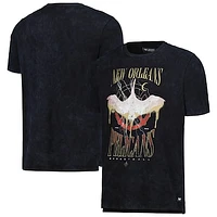 Unisex The Wild Collective  Black New Orleans Pelicans Tour Band T-Shirt