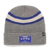 Men's '47 Graphite Chicago Cubs Penobscot Cuffed Knit Hat