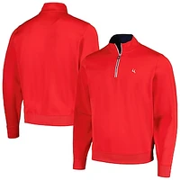 Men's Fairway & Greene Cardinal Churchill Downs Caves Quarter-Zip Top