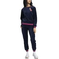 Womens Lusso  Navy Boston Red Sox Neely Naveen Set