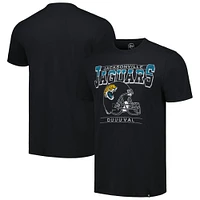 Men's '47 Black Jacksonville Jaguars Time Lock Franklin T-Shirt