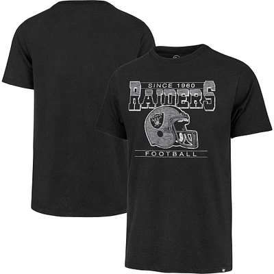 Men's '47 Black Las Vegas Raiders Time Lock Franklin T-Shirt