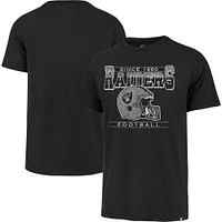 Men's '47 Black Las Vegas Raiders Time Lock Franklin T-Shirt