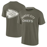 Unisex Fanatics Olive Kansas City Chiefs Elements Super Soft Short Sleeve T-Shirt