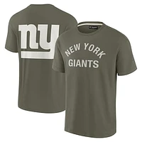 Unisex Fanatics Olive New York Giants Elements Super Soft Short Sleeve T-Shirt