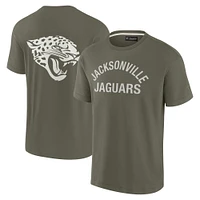 Unisex Fanatics Olive Jacksonville Jaguars Elements Super Soft Short Sleeve T-Shirt