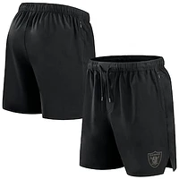 Men's Fanatics Black Las Vegas Raiders Front Office Woven Shorts