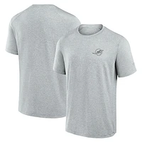 Men's Fanatics Gray Miami Dolphins Front Office Tech T-Shirt