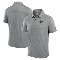 Men's Fanatics Black Atlanta Falcons Front Office Tech Polo Shirt