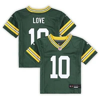 Toddler Nike Jordan Love Green Bay Packers Game Jersey