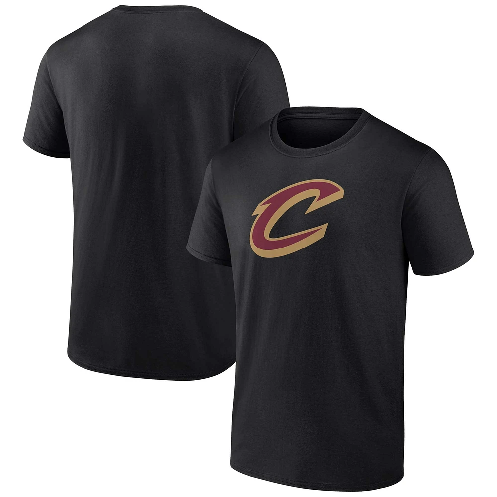 Men's Fanatics Black Cleveland Cavaliers Primary Logo T-Shirt