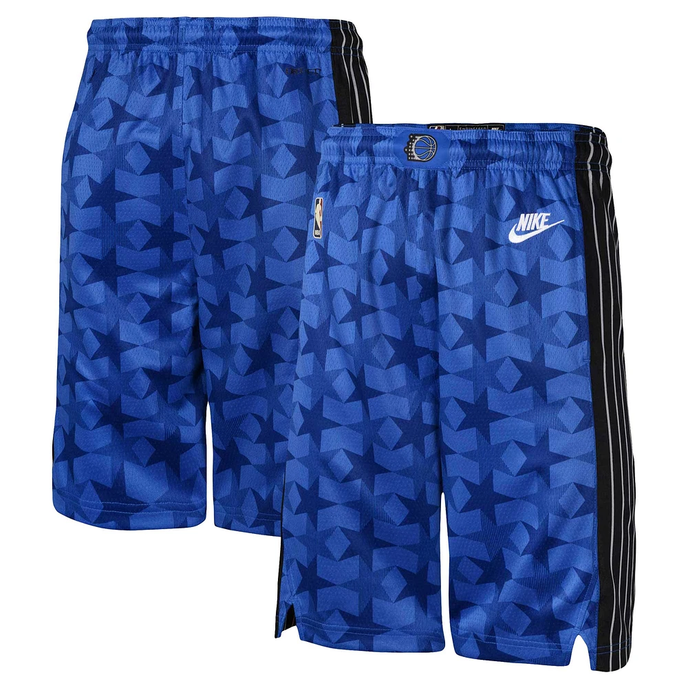 Youth Nike Royal Orlando Magic Classic Edition Swingman Shorts