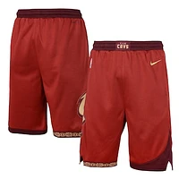 Youth Nike Red Cleveland Cavaliers 2023/24 City Edition Swingman Performance Shorts