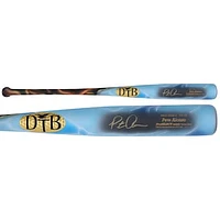 Pete Alonso New York Mets Autographed Bat - Art by Stadium Custom Kicks - #1 of Limited Edition 1 - XJ05530429