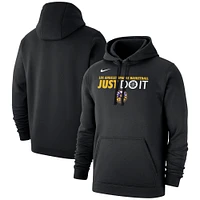 Unisex Nike Black Los Angeles Sparks Just Do It Club Pullover Hoodie