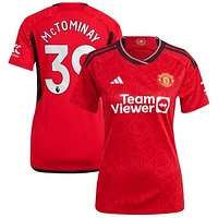 Women's adidas Scott McTominay Red Manchester United 2023/24 Home Replica Player Jersey