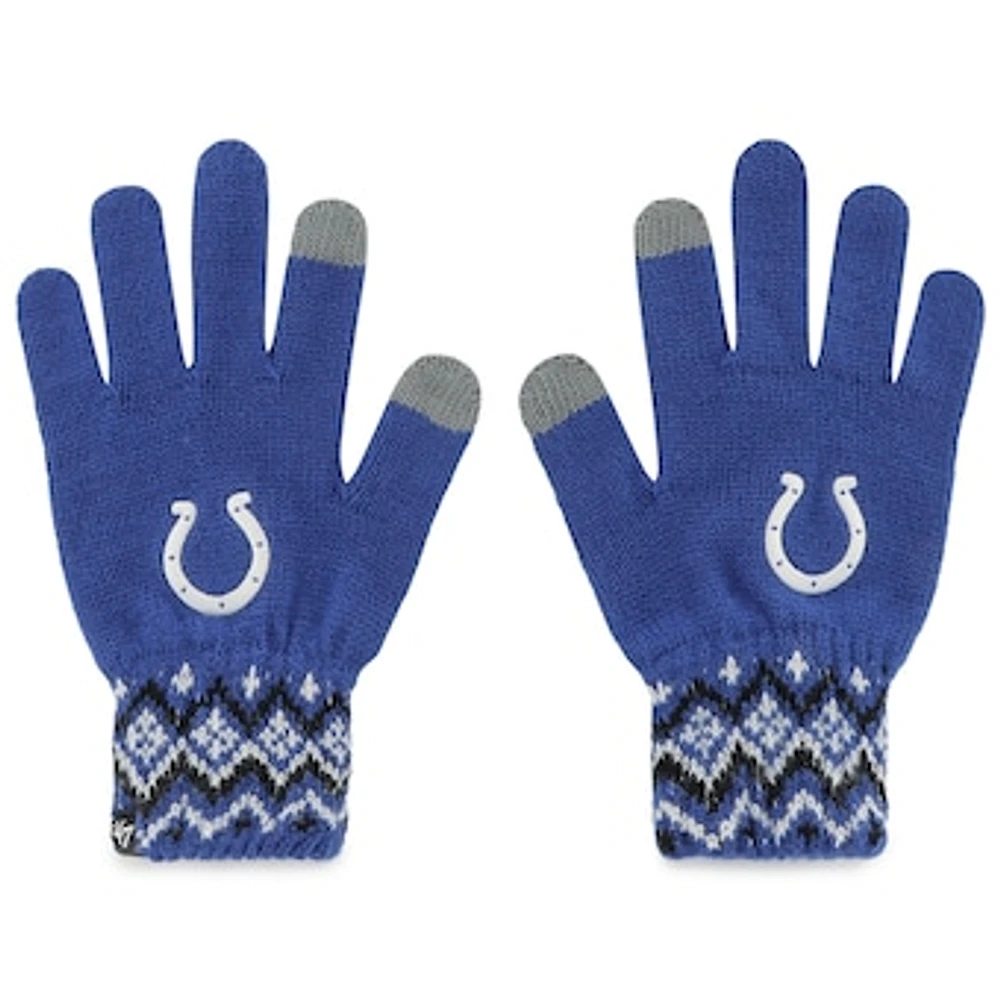 Women's '47 Indianapolis Colts Elsa Gloves