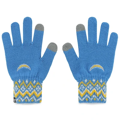 Women's '47 Los Angeles Chargers Elsa Gloves