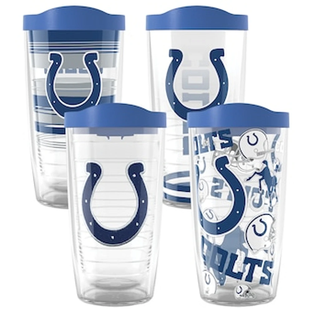 Tervis Indianapolis Colts Four-Pack 16oz. Classic Tumbler Set