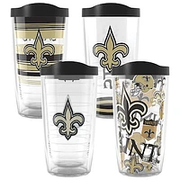 Tervis New Orleans Saints Four-Pack 16oz. Classic Tumbler Set