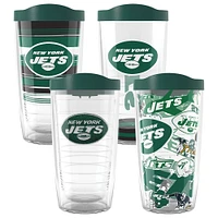 Tervis New York Jets Four-Pack 16oz. Classic Tumbler Set