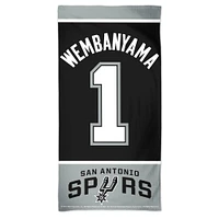 WinCraft Victor Wembanyama San Antonio Spurs 30" x 60" Spectra Beach Towel