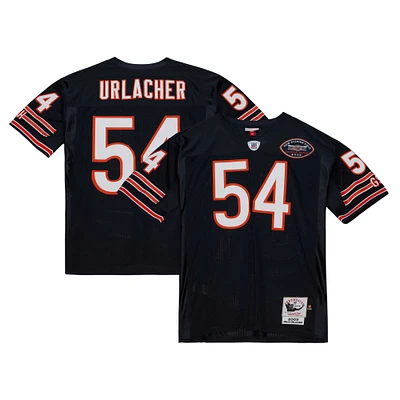 Men's Mitchell & Ness Brian Urlacher Navy Chicago Bears 2003 Authentic Throwback Retired Player Jersey