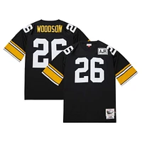 Men's Mitchell & Ness Rod Woodson Black Pittsburgh Steelers 1988 Authentic Throwback Retired Player Jersey