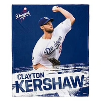 The Northwest Group Clayton Kershaw Los Angeles Dodgers 50" x 60" Player Silk Touch Throw Blanket